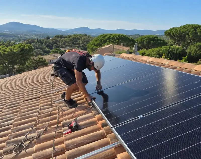 Installateur panneaux solaires Argelliers — pose photovoltaïque sur toiture